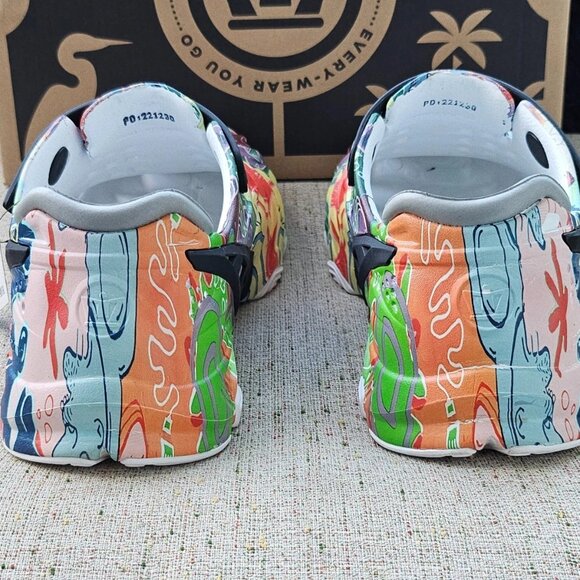 Crosskix Men Shoes Multi Color Water Proof Sneaker Size 12 With Box NWT - Picture 8 of 12